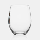 結婚、デートすることが新婚おもしろい時 ステムなしワイングラス (左)