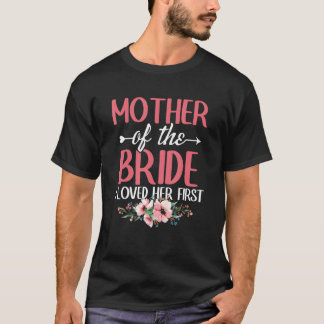 結婚 ブライダルシャワー 花嫁の母 私は愛していた Tシャツ