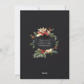 結婚＆ブライト　アロープメント ホリデー フォトカード シーズンカード (裏面)