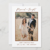 結婚＆ブライト ホリデー クリスマス カード, ボヘミア カード (正面)