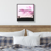 結婚 - プレミアムラッピングキャンバス（グロス） キャンバスプリント (インサイチュ (寝室))