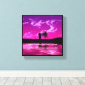 結婚 - プレミアムラッピングキャンバス（グロス） キャンバスプリント (インサイチュ (ウッドフロア))