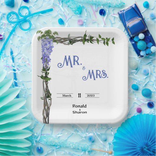 結婚 ペーパープレート (パーティー)