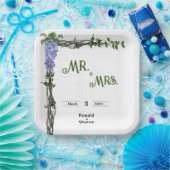 結婚 ペーパープレート (パーティー)