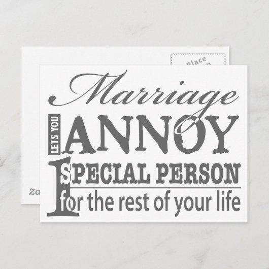 結婚 ポストカード (正面/裏面)