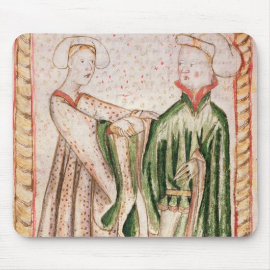 結婚 マウスパッド (正面)