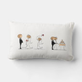 結婚 ランバークッション (裏面)