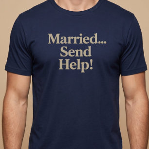 結婚…助けて! Tシャツ