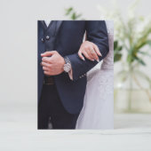 結婚 婚姻 夫 妻 花嫁 花婿 招待状 (スタンド正面)