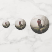 結婚 婚約 パーティー 写真を追加 コンフェッティ (正面)