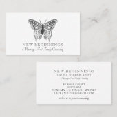 結婚・家族カウンセラー 名刺 (正面/裏面)