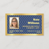 結婚・家族心理学者 名刺 (正面)