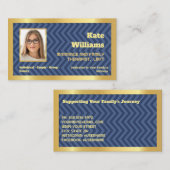 結婚・家族心理学者 名刺 (正面/裏面)