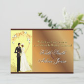 結婚 招待状 (スタンド正面)