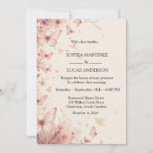 結婚 招待状 (正面)