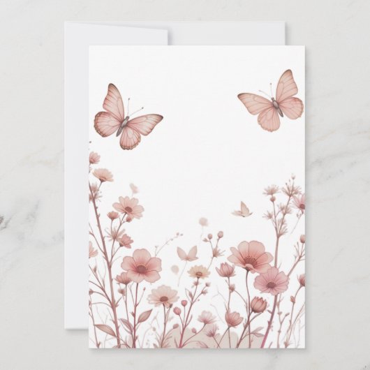 結婚 招待状 (裏面)