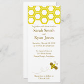 結婚 招待状 (正面/裏面)