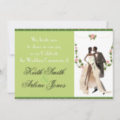 結婚 招待状 (正面)