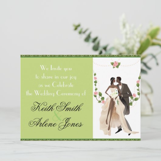 結婚 招待状 (スタンド正面)