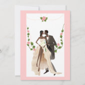 結婚 招待状 (裏面)