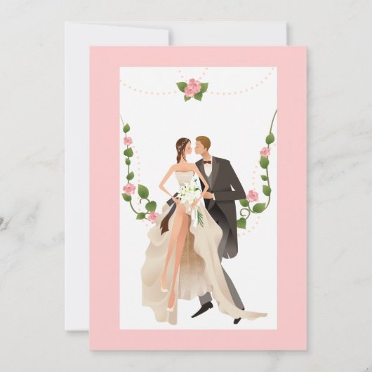 結婚 招待状 (裏面)