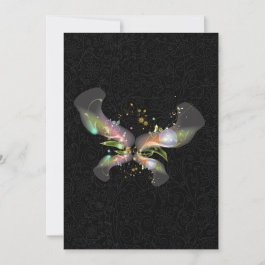 結婚 招待状 (裏面)