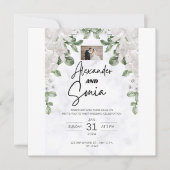 結婚 招待状 (正面)