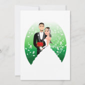 結婚 招待状 (裏面)