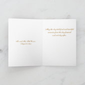 結婚-新郎新婦へのお祝い カード (内部)