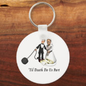 結婚： '死ぬまで私たち一部 キーホルダー (正面)