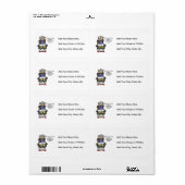 結婚、稲妻、サンダーユーモア ラベル (フルシート)