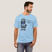 結婚、稲妻、サンダーユーモア Tシャツ (正面フル)