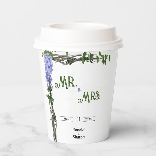 結婚 紙コップ (裏面)