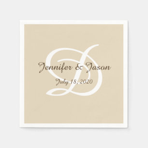 結婚/記念日のカクテルナプキン スタンダードカクテルナプキン