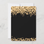 結婚/駆け落ち金ゴールド灯 案内状 (裏面)