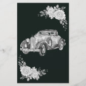 '結婚 Car What's Ur Phone Shawer Game Card チラシ (裏面)