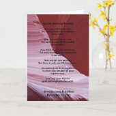 '結婚 Greeting Card Apache 賛美's Inside v2 カード (黄色い花)