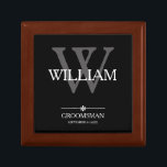 '結婚 Groomsman Gift Name Date カッコいい (Groomsman Gift ギフトボックス<br><div class="desc">Groomsman Groomsmen Gift Monogramイニシャルに加え、名前と日付を記エレガント録するギフトボックス。クリックこのテンプレートをカスタマイズカスタマイズして、モノグラムの姓のイニシャル、名と日付をすばやく簡単に入力できます。このストアのGroomsman Gift CollectionでGroomsman Giftアイテムを照合しています。世界中にすばやく出荷。

'結婚 Groomsman Gift Name Date エレガント Gift Box.作成者：アーティストRjFxx *All rights reserved.#PersonalizedGroomsmanGift #MonogramGroomsmanGift #ZazzleMade</div>