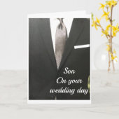 結婚**SON**カードおめでとう カード (黄色い花)