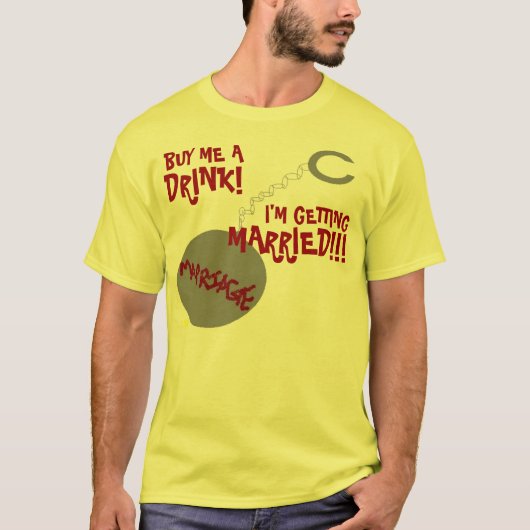 結婚 Tシャツ (正面)