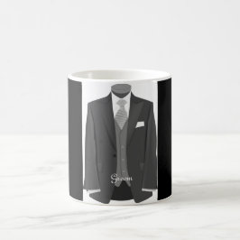 '結婚 Tuxedo Groom Mug Geft コーヒーマグカップ