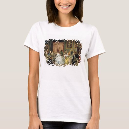 結婚a laモード: IV,トイレ, c.1743 (油 Tシャツ (正面)