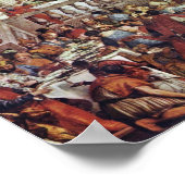 結婚At Cana By Veronese Paolo (最高のQuality) ポスター (角)