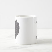 結婚I、デザインクラシックホワイトコーヒーマグ コーヒーマグカップ (中央)