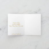 結婚s -カラフルのブーケ結婚付き花嫁 カード (内部)