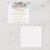結婚s -カラフルのブーケ結婚付き花嫁 ノートカード (正面/裏面)