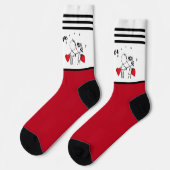 結婚s、バレンタインの靴下 ソックス (左)