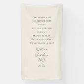 結婚s、メモリアルバナエレガント、スクリプトフォント 横断幕 (縦)