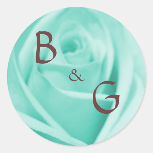 結婚s Blue & Chocolate – シール (正面)