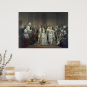 「結婚s of George Washington」プリント/ポスター ポスター (キッチン)
